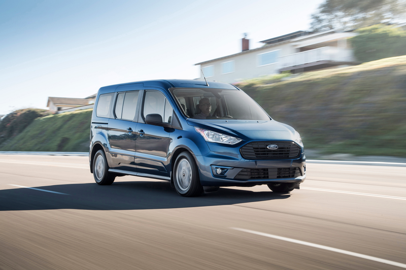 Illustration for article titled The 2019 Ford Transit Connect Wagon Is A Diesel Van For Your Awesome Parents